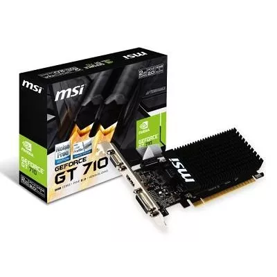 Відеокарта PCIE16 GT710 2GB GDDR3 GT 710 2GD3H LP MSI