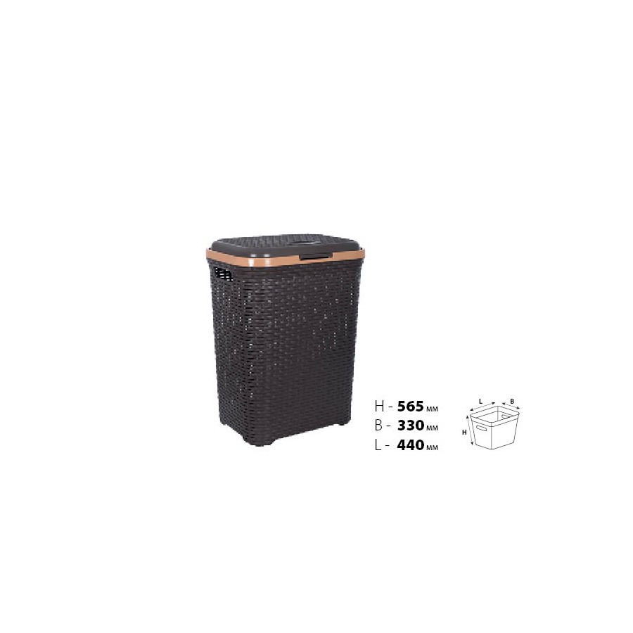 Корзина д/білизни VIOLET HOUSE 0726 Роттанг COFFEE 55 л (0726 Роттанг COF с/к 55 л) Корзина д/білизни VIOLET HOUSE 0726 Роттанг COFFEE 55 л (0726 Роттанг COF с/к 55 л)