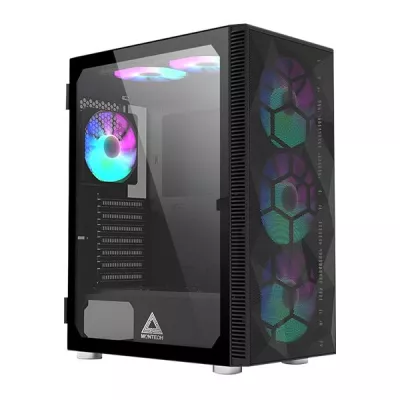 Корпус ATX W/O PSU X3 MESH (B) MONTECH