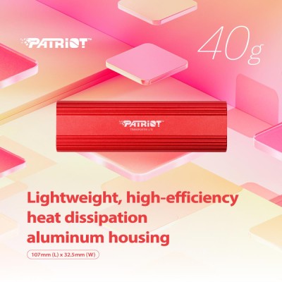 Твердотільний запам’ятовувальний пристрій накопичувач (SSD) USB-C 512GB EXT. EX PTPL512GPEC PATRIOT