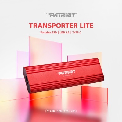Твердотільний запам’ятовувальний пристрій накопичувач (SSD) USB-C 512GB EXT. EX PTPL512GPEC PATRIOT