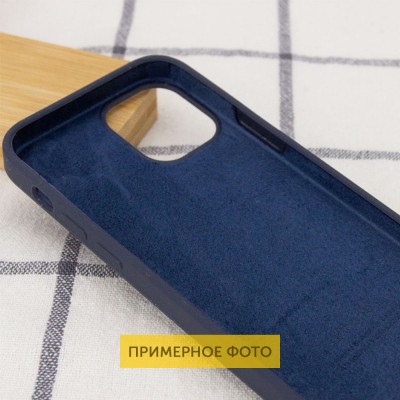 Чохол Silicone Case Full Protective (AA) для Apple iPhone 16 Pro Max (6.9") Темно-синій / Midnight blue