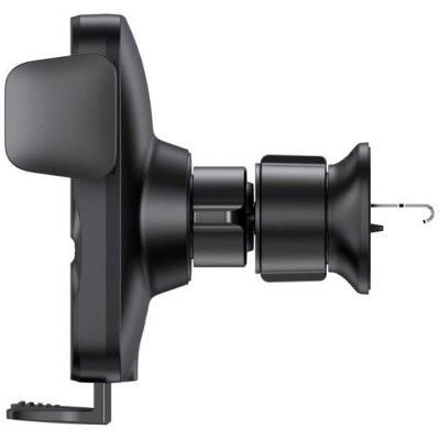Автомобільний тримач З бездротовою зарядкою Baseus Wisdom Auto Alignment 15W (CGZX000001) Black