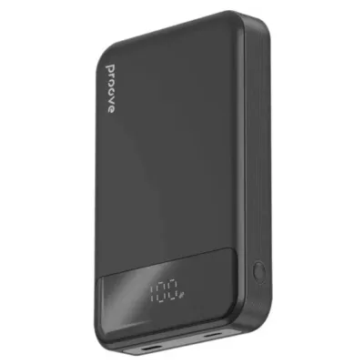 Портативна батарея Proove 10000mAh 20W Hoodman Magnetic (PBH120010001) Black