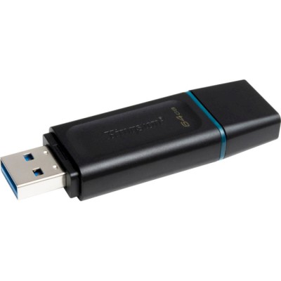 флеш-драйв KINGSTON DT Exodia 64GB USB 3.2 Black/Teal