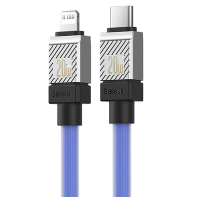 Кабель Baseus CoolPlay Series Type-C To Lightning 20W (2m) (CAKW000103) Blue