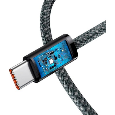 Кабель Baseus Dynamic Series Fast Charging Data Cable Type-C To Type-C 100W 2m Slate Gray (CALD000316)