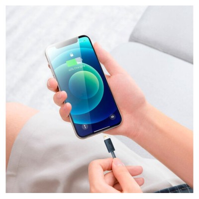 Кабель Baseus Dynamic Series Fast Charging Lightning 2.4A (1m) CALD000416 Slate Gray