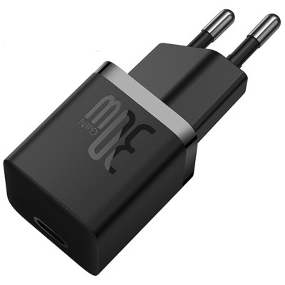 Зарядний Пристрій Baseus GaN5 Fast Charger 1C 30W CCGN070401 Black