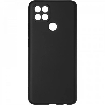 Чохол Silicone Cover Lakshmi Full Camera (A) для Oppo A15s / A15 Чорний / Black