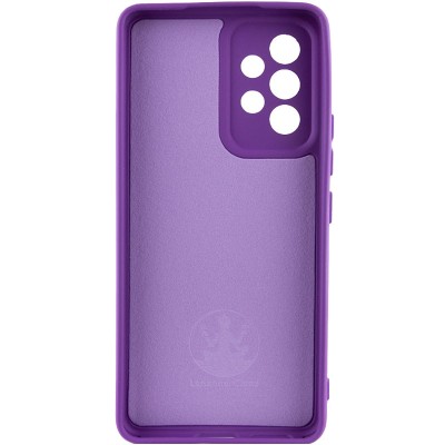 Чохол Silicone Cover Lakshmi Full Camera (A) для Samsung Galaxy A34 5G Фіолетовий / Purple