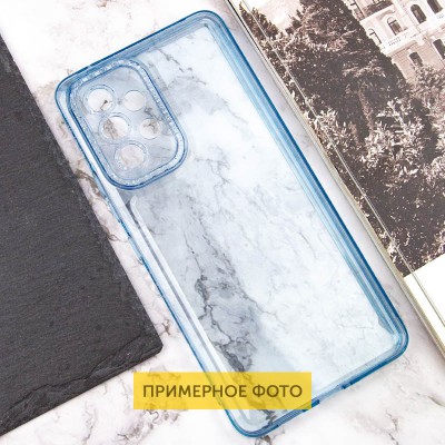 Чохол TPU Starfall Clear для Samsung Galaxy A51 Блакитний