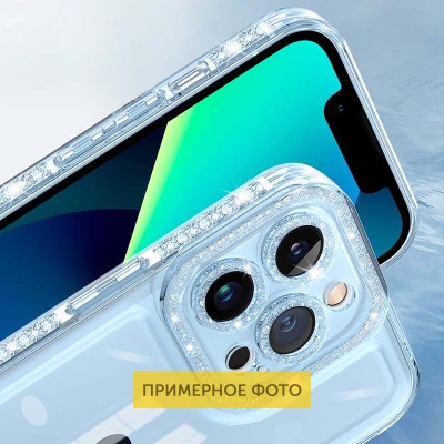 Чохол TPU Starfall Clear для Xiaomi Redmi Note 12 4G Блакитний