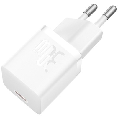 Зарядний Пристрій Baseus GaN5 Fast Charger 1C 30W CCGN070502 White