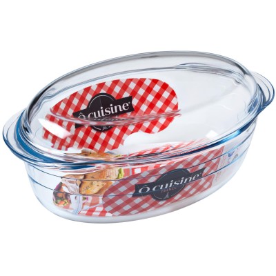 Каструля с/к O CUISINE PYREX овал/з кр/3л (459AC00/1043)