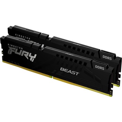 Модуль оперативної пам'яті Kingston DRAM 32GB 6000MT/s DDR5 CL36 DIMM (Kit of 2) FURY Beast Black EXPO