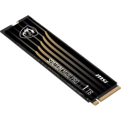 Твердотільний запам’ятовувальний пристрій накопичувач (SSD) M.2 2280 1TB SPATIUM M480 PRO S78-440L1G0-P83 MSI