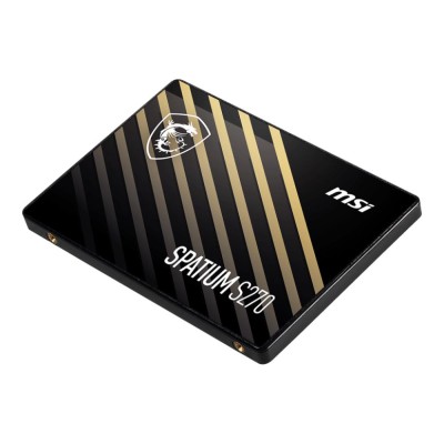 Твердотільний запам’ятовувальний пристрій накопичувач (SSD) SATA2.5" 480GB SPATIUM S270 S78-440E350-P83 MSI