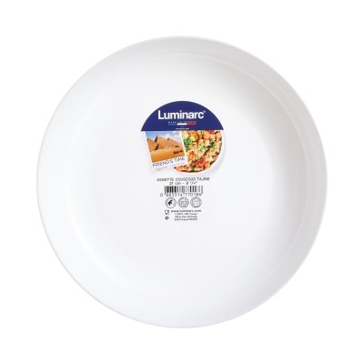 Блюдо LUMINARC FRIENDS TIME WHITE /21 см серв. (P6281)