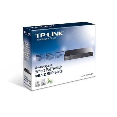 Комутатор керований, мережеве обладнання, SG2210P TP-LINK