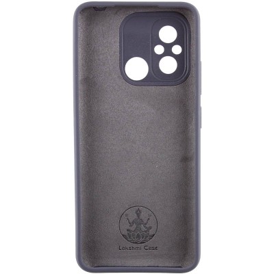 Чохол Silicone Cover Lakshmi Full Camera (AAA) with Logo для Xiaomi Redmi 12C Сірий / Dark Gray Чохол Silicone Cover Lakshmi Full Camera (AAA) with Logo для Xiaomi Redmi 12C Сірий / Dark Gray