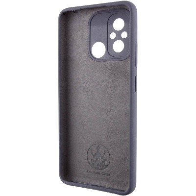 Чохол Silicone Cover Lakshmi Full Camera (AAA) with Logo для Xiaomi Redmi 12C Сірий / Dark Gray Чохол Silicone Cover Lakshmi Full Camera (AAA) with Logo для Xiaomi Redmi 12C Сірий / Dark Gray