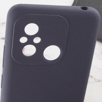 Чохол Silicone Cover Lakshmi Full Camera (AAA) with Logo для Xiaomi Redmi 12C Сірий / Dark Gray Чохол Silicone Cover Lakshmi Full Camera (AAA) with Logo для Xiaomi Redmi 12C Сірий / Dark Gray