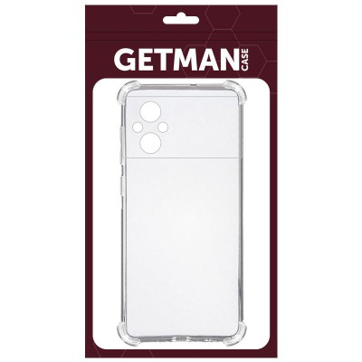 TPU чохол GETMAN Ease logo посилені кути Full Camera для Xiaomi Poco M5 Безбарвний (прозорий) TPU чохол GETMAN Ease logo посилені кути Full Camera для Xiaomi Poco M5 Безбарвний (прозорий)