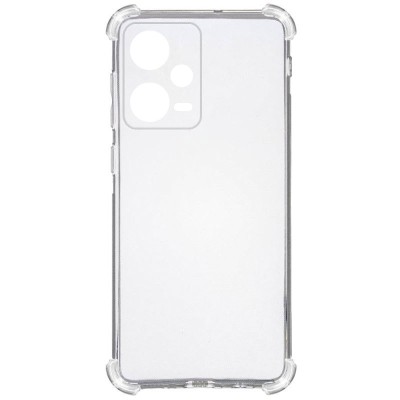 TPU чохол GETMAN Ease logo посилені кути Full Camera для Xiaomi Redmi Note 12 Pro 5G Безбарвний (прозорий)