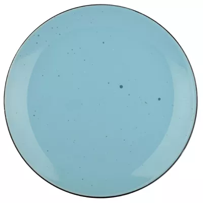 Тарілка Limited Edition TERRA 26.7см /обід./блакитна (YF6002-1)