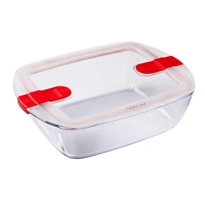 Форма с/к PYREX CK&HT форма д/запік.прям 28х20х8см(2.5л)з фіксат.кр. (216PH00/7644) Форма с/к PYREX CK&HT форма д/запік.прям 28х20х8см(2.5л)з фіксат.кр. (216PH00/7644)