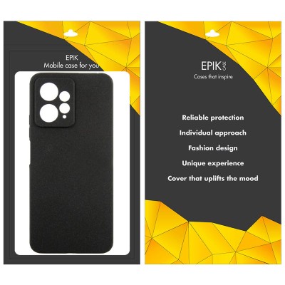 Чохол TPU Epik Black Full Camera для Xiaomi Redmi Note 12 4G Чорний