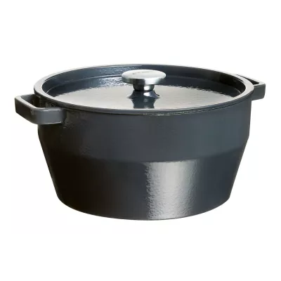 Каструля PYREX Slow Cook grey чугун кастрюля кругл 6.3л (SC4AC28/6641)