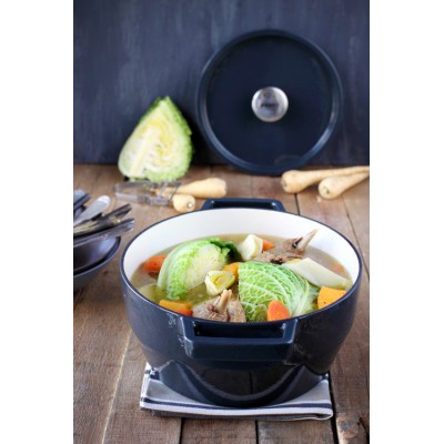 Каструля PYREX Slow Cook grey чугун кастрюля кругл 6.3л (SC4AC28/6641)
