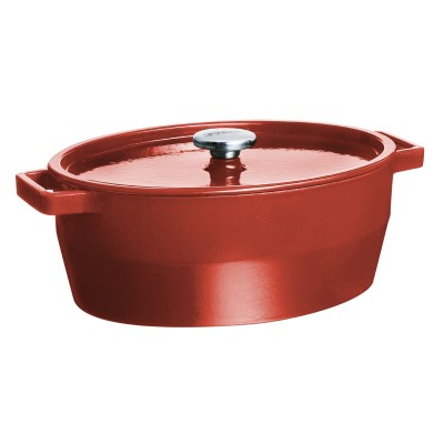 Каструля PYREX Slow Cook red чугун кастрюля овал 5.8л (SC5AC33/6641) Каструля PYREX Slow Cook red чугун кастрюля овал 5.8л (SC5AC33/6641)
