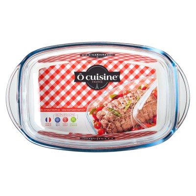 Каструля с/к O CUISINE склянна прямокут. 3л +1.5л вклад (465AC00/1643) Каструля с/к O CUISINE склянна прямокут. 3л +1.5л вклад (465AC00/1643)