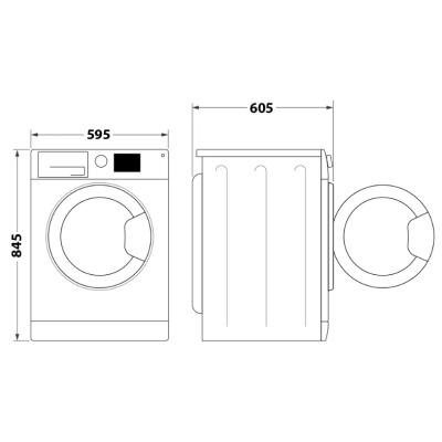 Пральна машина WHIRLPOOL FFB 10469 BV UA Пральна машина WHIRLPOOL FFB 10469 BV UA