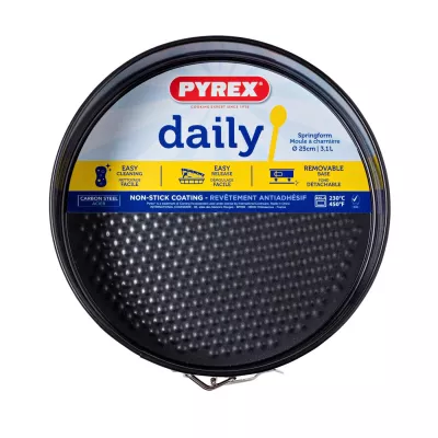 Форма PYREX DAILY мет.форма кругл роз. чаша 25см (3.1л) (DM26BS6/3646)