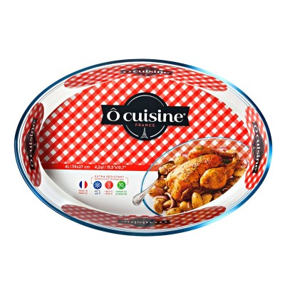 Форма с/к O CUISINE д.запек/овал/ 39х27 см (347BC00/1644)