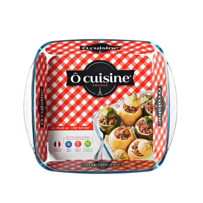 Форма с/к O CUISINE склянна прямокут. 20х20см (209BC00/1646)