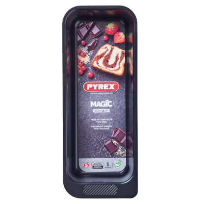 Форма PYREX MAGIC мет.форма д/кекса прямокут 26см (MG26BL6/7646)