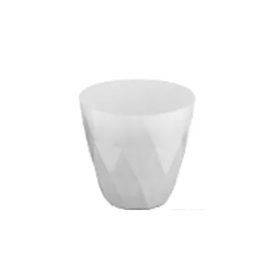 Горщик для квітів VIOLET HOUSE 0198 PRIZMA WHITE д/квітів із внут.сливом води 1.5 л. (0198 PRIZMA WHITE 1.5 л.)