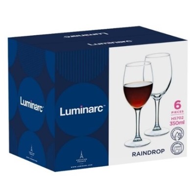 Келих LUMINARC RAINDROP /НАБІР/ 6Х350 мл (H5702)