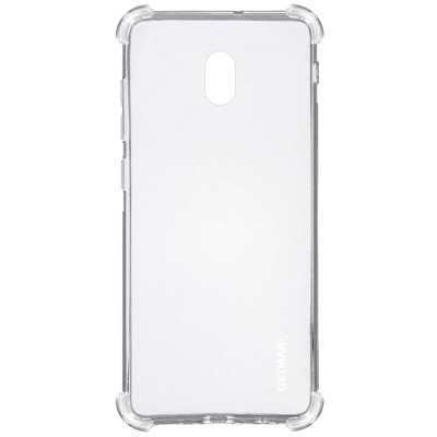 TPU чохол GETMAN Ease logo посилені кути для Xiaomi Redmi 8a Безбарвний (прозорий)