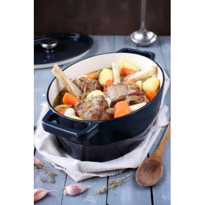 Каструля PYREX Slow Cook grey чугун кастрюля овал 5.8л (SC4AC33/6641) Каструля PYREX Slow Cook grey чугун кастрюля овал 5.8л (SC4AC33/6641)