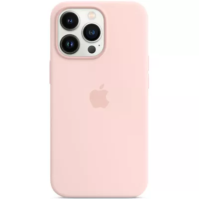 Чохол Silicone Case Full Protective (AA) для Apple iPhone 15 Plus (6.7") Рожевий / Chalk Pink
