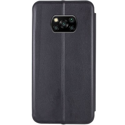 Шкіряний чохол (книжка) Classy для Xiaomi Poco X3 NFC / Poco X3 Pro Чорний
