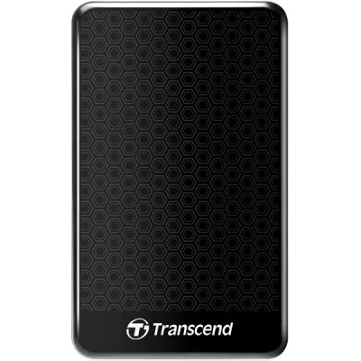 Зовнішній жорсткий диск TRANSCEND 1TB TS1TSJ25A3K USB 3.0 Storejet 2.5" Чорний