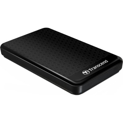 Зовнішній жорсткий диск TRANSCEND 1TB TS1TSJ25A3K USB 3.0 Storejet 2.5" Чорний