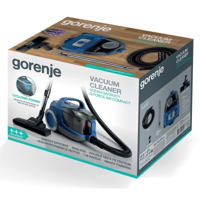 Пилосос циклонний GORENJE VCEA 01 GACBUCY (CJ173) Пилосос циклонний GORENJE VCEA 01 GACBUCY (CJ173)